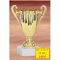 Trophée : Réf. CO4 - 13 cm